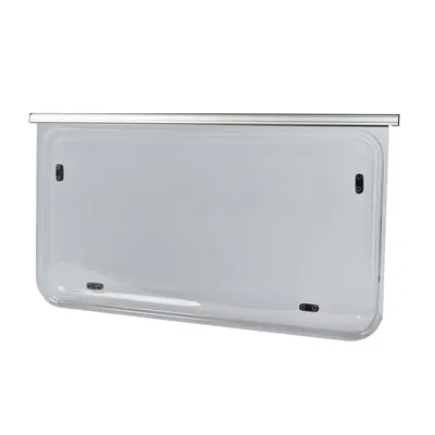 Produktbild von Wohnwagen Seitenfenster 70x50cm | Kederbefestigung | inkl Aussteller | Anthrazit