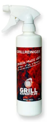 Produktbild von Grillreiniger GRILL-EXPERTE.de - 500ml Sprühflasche - 'DRECK MUSS WEG'