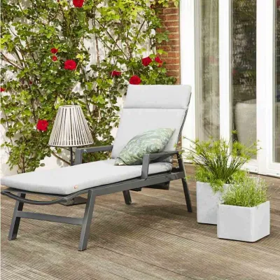 Produktbild von Siena Garden Sonnenliege VALENCIA, stufenlos verstellbar M21918