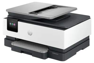 Obrázok produktu pre HP OfficeJet Pro Bezdrôtová Farba Tlačiareň, Atramentový, Farebná tlač, 4800 x 1200 DPI, A4, Priama tlač, Šedá