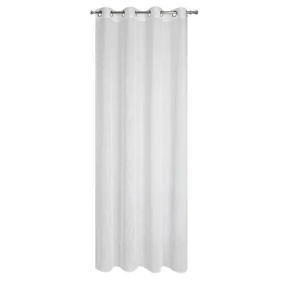 Zdjęcie produktu dla Eurofirany 386301, Przezroczysty, Biały, Monochromatyczny, Poliester, Pierścień, 130 g/m²