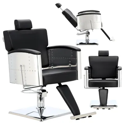 Zdjęcie produktu dla Fotel barberski Modus fryzjerski hydrauliczny do salonu fryzjerskiego barber shop Barberking