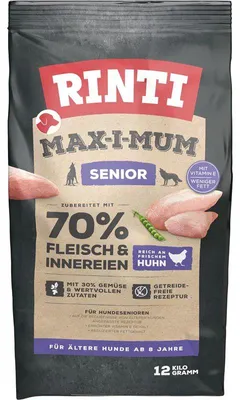 Immagine prodotto di Rinti 12 kg Max-i-mum Senior poulet