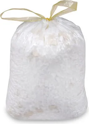Produktbild von 1000x Mülleimerbeutel Müllbeutel mit Zugband 30 Liter 'M' 50 x 60 cm weiß