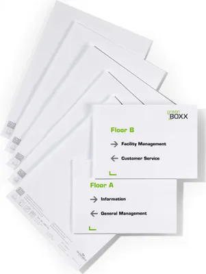 Immagine prodotto di DURABLE Inserti di ricambio 210x148,5 mm, 20 pezzi, Bianco, 485502