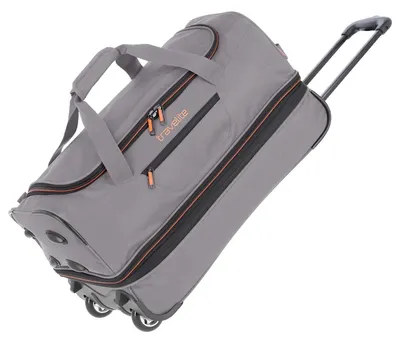 Produktbild von Travelite BASICS Rollenreisetasche 55cm Grau  51 L 96275-04