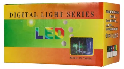 Imagen del producto de Aga. Cadena de luces solares, 20 metros, 200 LEDs, luz blanca cálida
