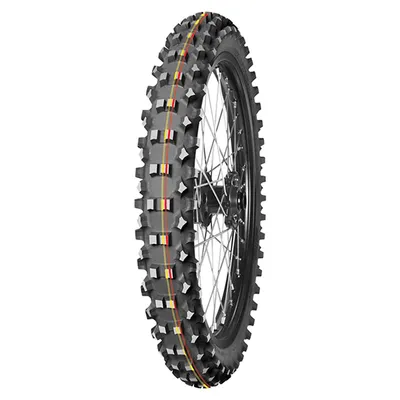 Productafbeelding van Mitas Motorradbanden, Terra Force-MX SM (70/100-14 TT 40M, mengsel SOFT MEDIUM, NHS, voorwiel, rood & geel)