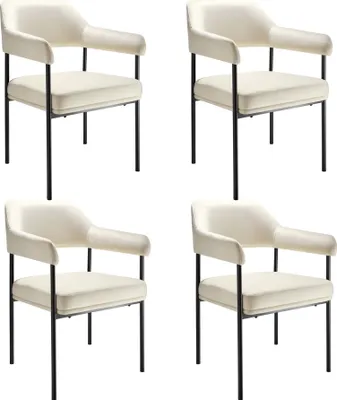 Produktbild von Armlehnstuhl Doé gepolstert 58 x 62 x 85 cm