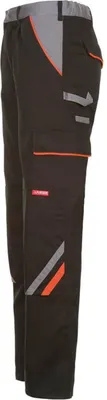 Produktbild von Planam Bundhose Visline, Gr. 25 schwarz/orange/zink