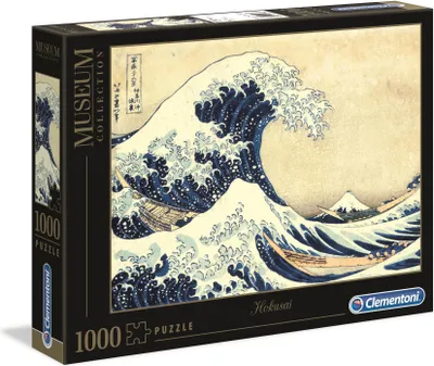 Obrázok produktu pre Puzzle s 1000 dielikmi Veľká vlna v Kanagave od Hokusaiho