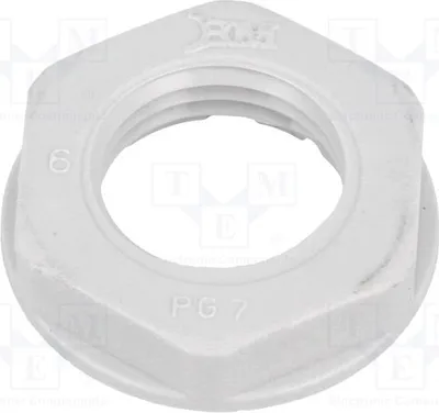 Productafbeelding van 10x PG7, kleur 4807, schroefkoppelingen voor een diameter van 19 mm