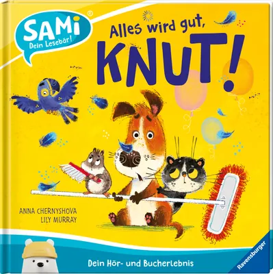 Produktbild von Ravensburger Buch SAMI Dein Lesebär ! Alles wird gut, Knut! 46039