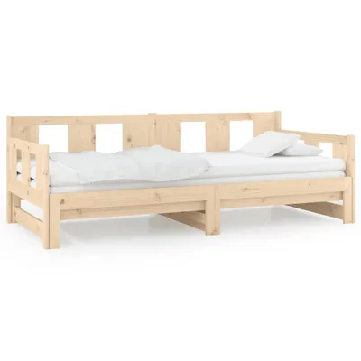 Obrázek produktu pro vidaXL Rozkládací denní postel z borovicového masivu 2x(80x200) cm