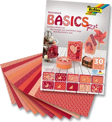 Produktbild von Folia Basics, Kunstpapier, 30 Blätter