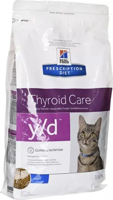 Productafbeelding van HILL'S Prescription Diet Feline y/d Kattenvoer, droogvoer, 1,5 kg
