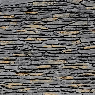 Produktbild von STEGU Verblender Steinoptik California grafit 55x15 cm Wandverkleidung Wandpaneele Fassade 6 Stück