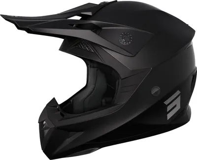 Zdjęcie produktu dla Kask motocrossowy Shot Pulse Solid 2.0, czarny, XL