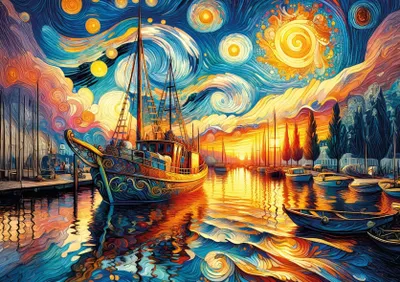 Image de Puzzle d'art - Pinceau de la mer - 260 dielov