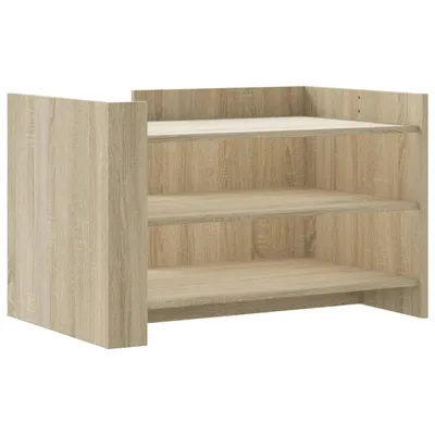 Produktbild von "SALE 2026"Satztische/Couchtisch elegantes Design - Wohnzimmertisch - Sonoma-Eiche 80x50x50cm Holzwerkstoff - Couchtische DEMöbel405197