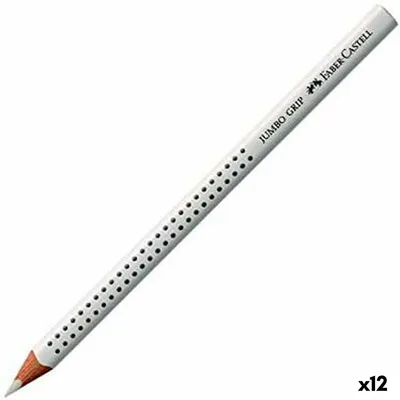 Produktbild von Buntstifte Faber-Castell Jumbo Grip Weiß (12 Stück)