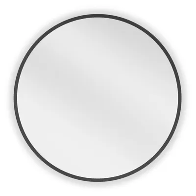 Zdjęcie produktu dla Mexen Loft lustro łazienkowe okragłe 35 cm, rama czarna - 9850-035-035-000-70
