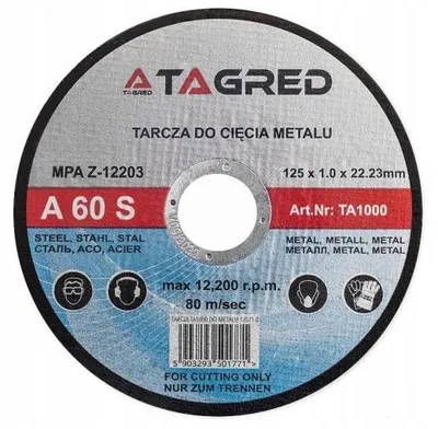 Produktbild von Tagred Trennscheibe für Metall 125 mm