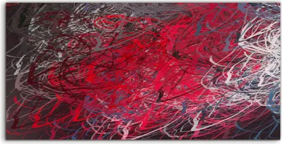 Produktbild von Coloray Spritzschutz aus Glas 140x70  Wandkunst Küchenrückwand Deko modernes Nachbildung Gemälde abstrakte