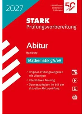 Produktbild von STARK Mathematik gA/eA - Abitur 2027 Hamburg - Prüfungsvorbereitung