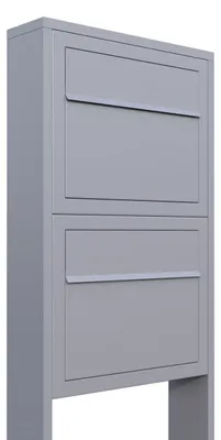 Produktbild von Briefkastenanlage Elegance for Two Grau Metallic