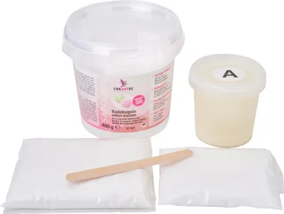 Produktbild von Badekugeln selbermachen: Badekugeln schäumend 400 g inkl. Anleitung