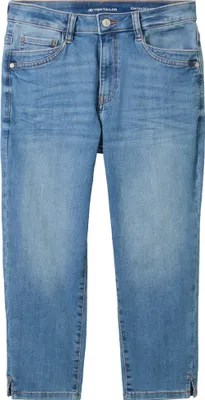 Produktbild von TOM TAILOR Modische Capri-Jeans Slim Fit Denim Shorts mit Stone Design Größe: 33W