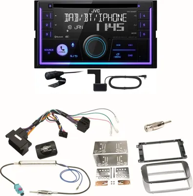 Produktbild von JVC KW-DB95BT Bluetooth DAB CD USB Einbauset für Ford Focus Mondeo S-Max Galaxy