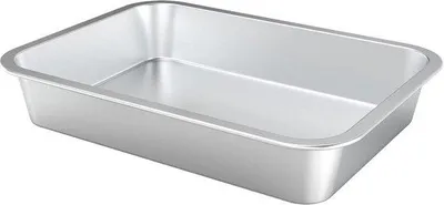 Produktbild von Famanu Backform aus Edelstahl - 39,4 x 29,5 x 6,9 cm