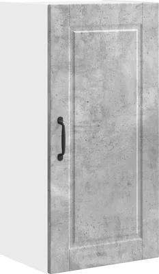 Immagine prodotto di vidaXL Armadio a muro PORTO, cemento grigio, 40 x 31 x 80 cm, materiale composito di legno
