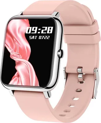 Produktbild von Smartwatch Sport Uhr Fitness Tracker Heart Rate Monitor Schlaf Monitor IP67 Damen Smart Uhr für OPPO Android IOS (Rosa)