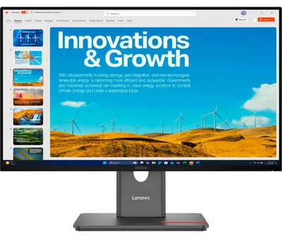Image de Lenovo ThinkVision P24QD-40 (23,8") QHD  HDMI/DP/USB-C/DOC