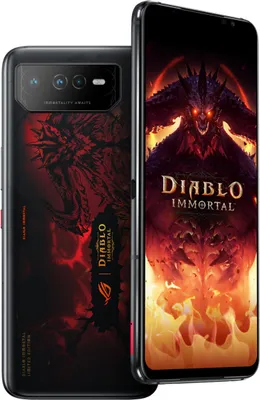 Produktbild von ASUS ROG Phone 6 Diablo Immortal Edition Dual Sim 16+512GB hellfire red