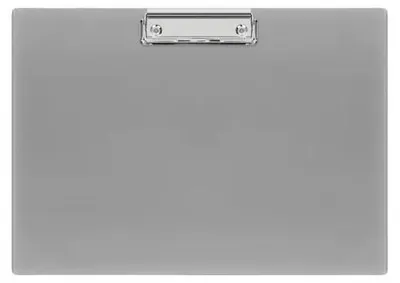 Image de Support mural gris pour tableau A4 - Biurfol