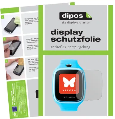 Produktbild von 6x Schutzfolie für XPLORA 3S matt Displayschutzfolie Folie Display Schutz dipos