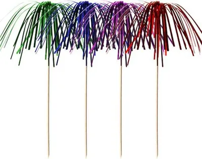 Produktbild von Papstar Partypicker 15,5 cm farbig sortiert "Feuerwerk", 20 x 100 Stück
