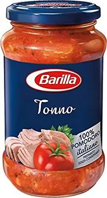 Produktbild von 3x Barilla Sugo al Tonno pastasauce tomatensauce mit Thunfisch 400g aus italien