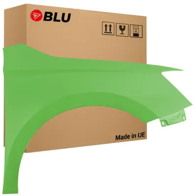 Obrázek produktu pro BLU Blatník náhrada pro Škoda Fabia III 3 NJ3 4VD Pravý Zelená Zitronengras | 2014-2022 | Přední | Lakovaný | Připravený k montáži