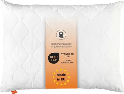 Produktbild von sleepling – Kopfkissen 70 x 90 cm, Bettkissen, 100% Mikrofaser, für Allergiker geeignet, Komfort 100