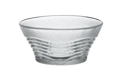 Produktbild von ONDINE 260 ml transparente Eisdielenschüssel - 6er Set.