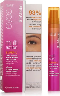 Zdjęcie produktu dla StriVectin Multi-Action Super-C Serum pod oczy rozjaśniające cienie pod oczami 15 ml