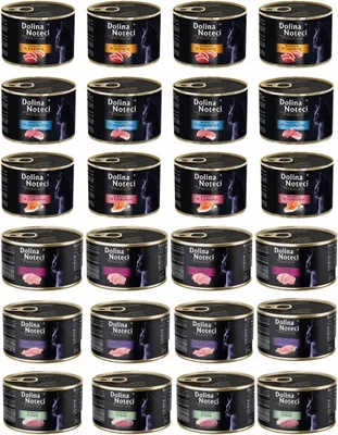 Zdjęcie produktu dla Dolina Noteci Premium dla kota bogata w kaczkę 185g, Dorosły, Każda rasa, Wołowina, Kurczak, Kaczka, Wieprzowina, 185 g