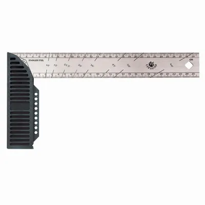 Produktbild von Ironside IR100325, Zimmermannswinkel, Edelstahl, Edelstahl, cm, mm, 1 mm, 30 cm