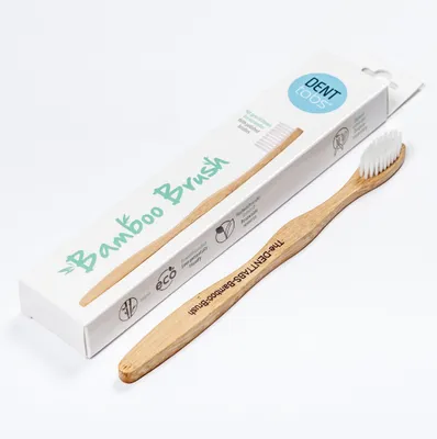 Produktbild von DENTTABS Zahnbürste - bambus - Extra weich