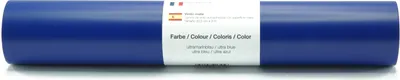Produktbild von Kreativplotter Vinylfolie matt ULTRAMARINBLAU 30,5x300 cm
